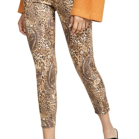 L'AGENCE Leopard Margot High Rise Skinny Valencia Jeans 26 - Picture 4 of 6